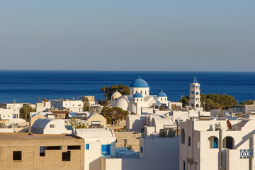 Greek village near the sea