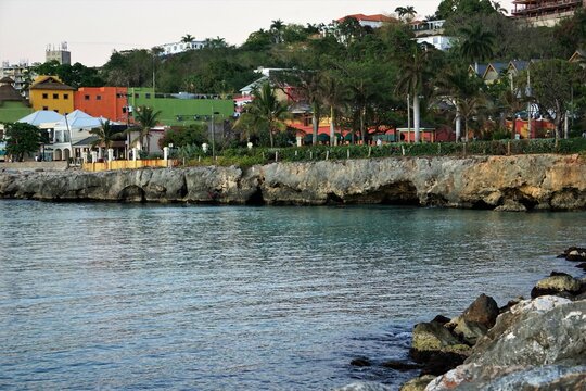 Looking At The City Of Montego Bay