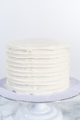 Obraz premium 4th of July chocolate cake