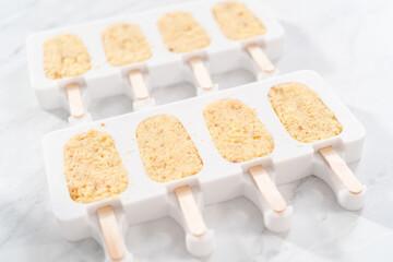 Mermaid cakesicles