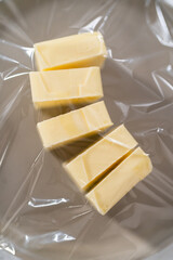 Softening unsalted butter