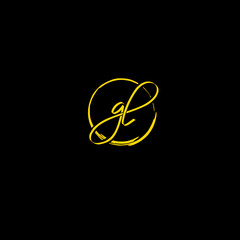 gl lg g l initial letter logo © Sutana