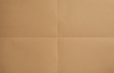 Texture of brown paper as background, closeup