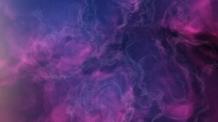 Obraz na płótnie Canvas nebula gas cloud in deep outer space, science fiction illustrarion, colorful space background with stars 3d render
