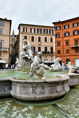 Street city of Roma, Italy 