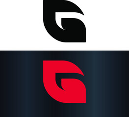 Letter G Creative Unique Modern Vector Logo Design