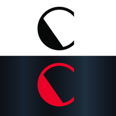 Letter C Creative Unique Modern Vector Logo Design