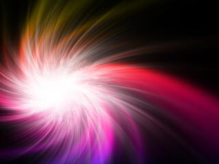Obraz premium Abstract flash light