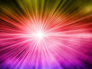 Blue light burst background