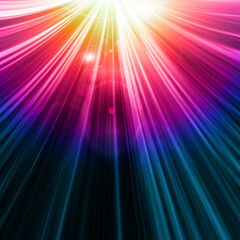 abstract background with beams of light