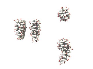 Bowling Pin Themed Font Quotation Mark and Comma and Period