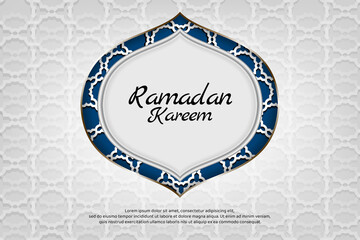 islamic arabic luxury decorative background with arabesque pattern