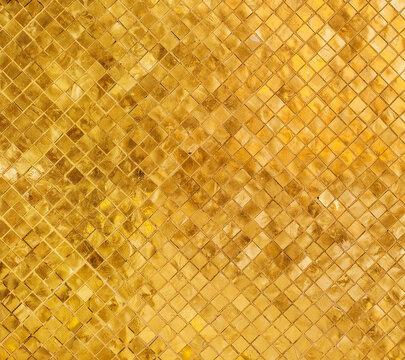 gold mosaic background