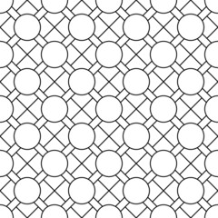 Fototapeta premium Graphic geometric pattern for your design and background