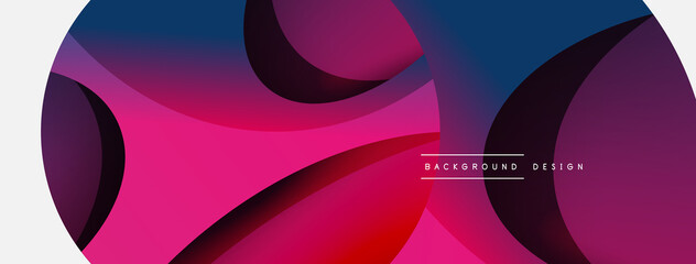 Original graphic wallpaper. Essential complex background. Movement concept composition vector illustration for wallpaper banner background or landing page