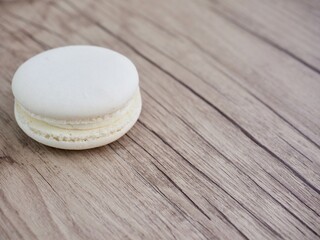 흰색 마카롱 배경, 음식, 간식