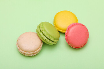 カラフルなマカロン