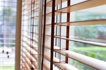 Venetian blinds window, Decoration interior