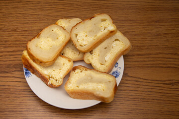 homemade cake  with cow cheese from Romania