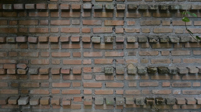 dirty block interior design, birck wall background