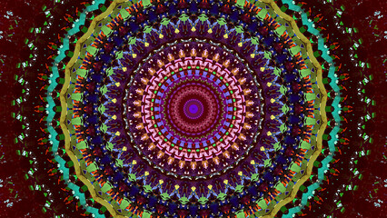 Abstract multicolored textural background kaleidoscope.