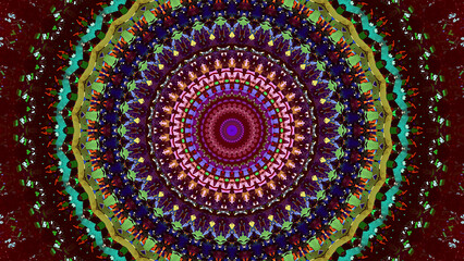 Abstract multicolored textural background kaleidoscope.