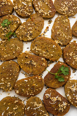 Gujarati snack muthiya or muthia