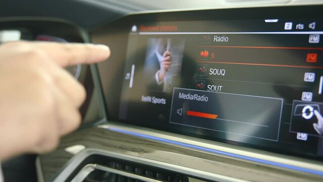 Gesture control luxury car