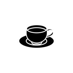 Coffee icon in vector. Logotype