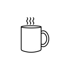 Coffee Mug icon in vector. Logotype