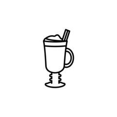 Coffee Juice icon in vector. Logotype