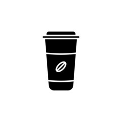 Disposable Cup icon in vector. Logotype