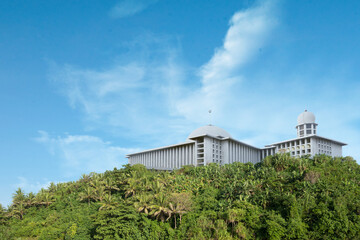 Beautiful white mosque