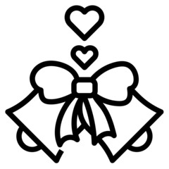 Fototapeta premium wedding bells