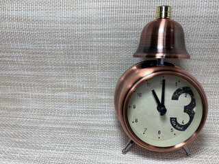 『11時』時刻素材　置き時計
