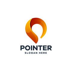 Professional Pointer Map Location Logo