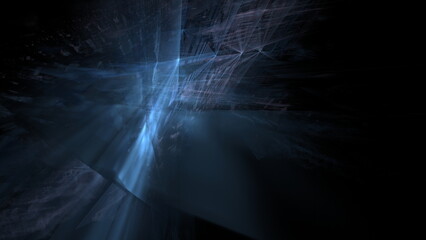 抽象的なデジタルのイメージ