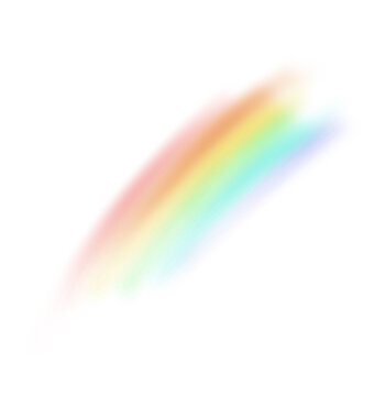 透け感のある虹＿レインボーRainbow