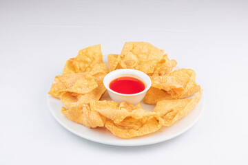 Wantan Frito con Tamarindo