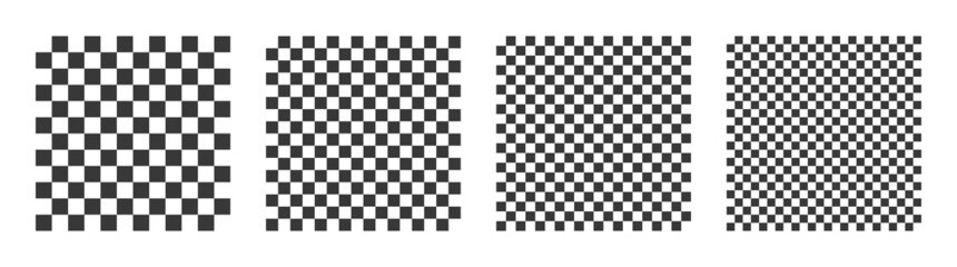 Chequered square seamless pattern background.