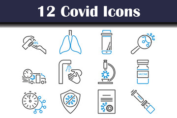 Covid Icon Set