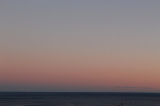 Skies at dusk over the Mediterranean (Cagnes sur Mer, France)