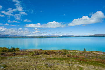 Lake Pukaki in New Zealand