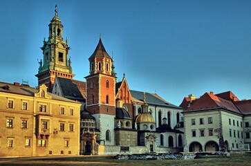 Fototapeta na wymiar Wawel castle