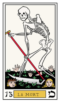 La Mort Tarot Card - Death Tarot Card
