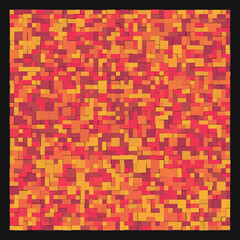 Fototapeta premium Offset Quads generative art background art illustration