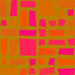 Offset Quads generative art background art illustration