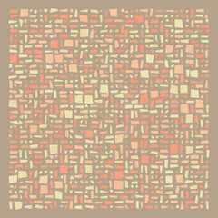 Fototapeta premium Offset Quads generative art background art illustration