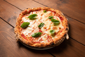 Classica pizza margherita napoletana, Cibo Italiano
