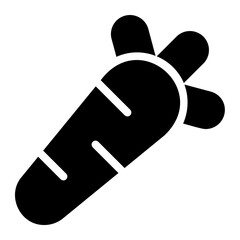 carrot glyph icon